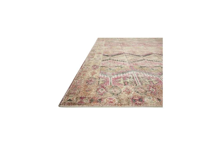 Layla LAY17 Pink/Lagoon 9' x 12' Rug by Loloi II