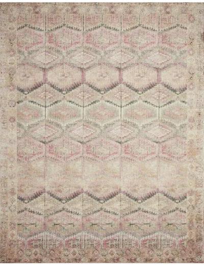 Layla LAY17 Pink/Lagoon 9' x 12' Rug by Loloi II