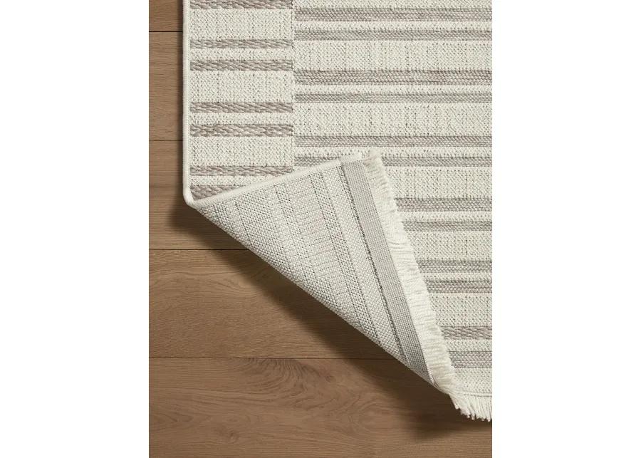 Malibu MAB-03 Ivory / Dove 2''3" x 10''0" Rug by Amber Lewis