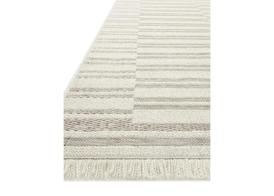 Malibu MAB-03 Ivory / Dove 2''3" x 10''0" Rug by Amber Lewis