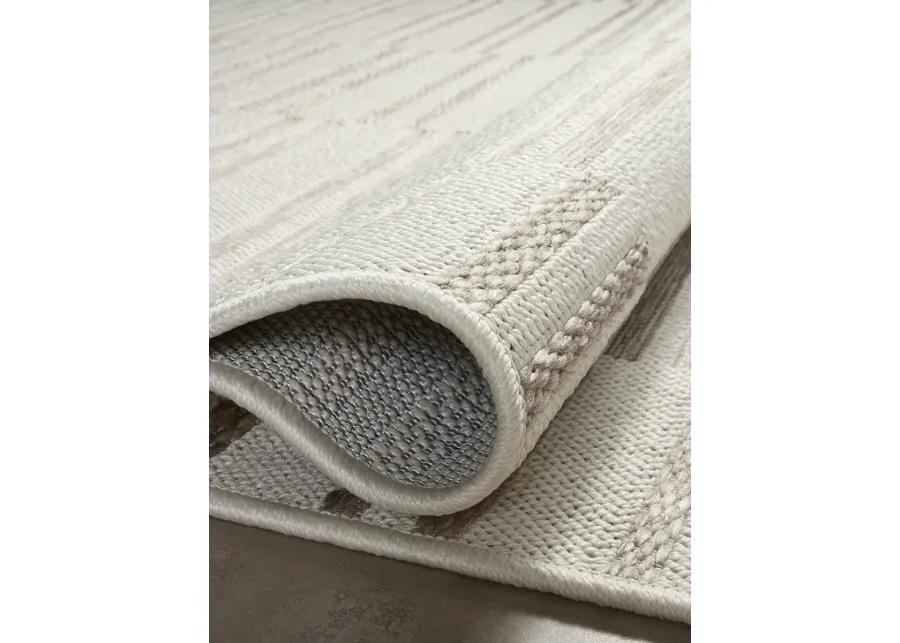 Malibu MAB-03 Ivory / Dove 2''3" x 10''0" Rug by Amber Lewis