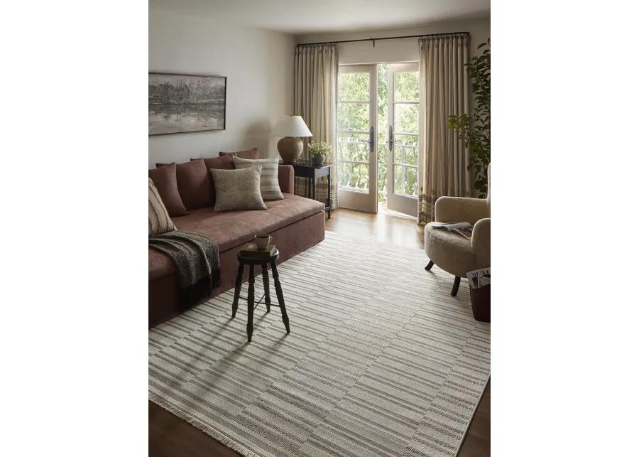 Malibu MAB-03 Ivory / Dove 2''3" x 10''0" Rug by Amber Lewis