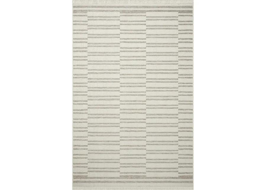 Malibu MAB-03 Ivory / Dove 2''3" x 10''0" Rug by Amber Lewis