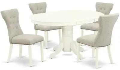 Dining Room Set Linen White