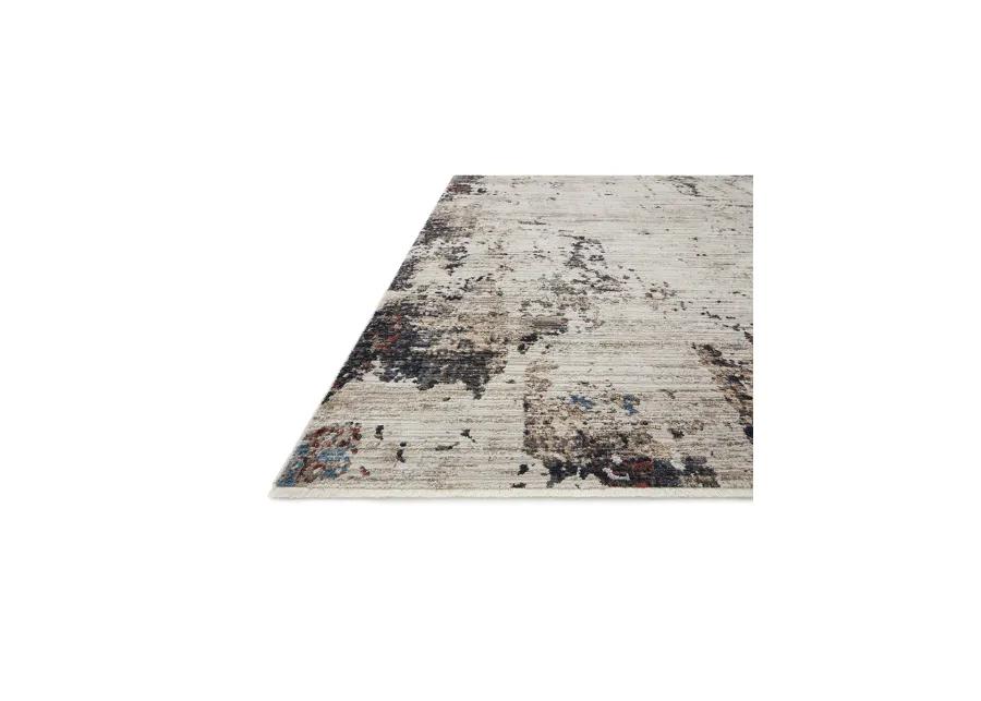 Leigh LEI05 Ivory/Charcoal 6'7" x 9'6" Rug