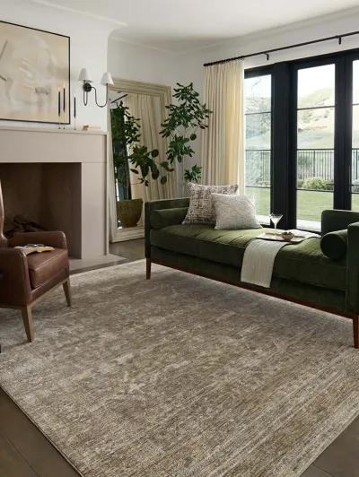 II Tabitha Taupe/Pebble 11'6" x 15'6" Accent Rug by Loloi II