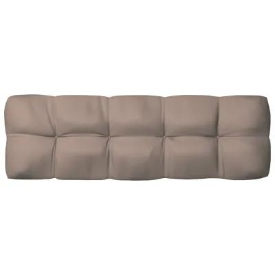 vidaXL Pallet Sofa Cushions 3 pcs Taupe