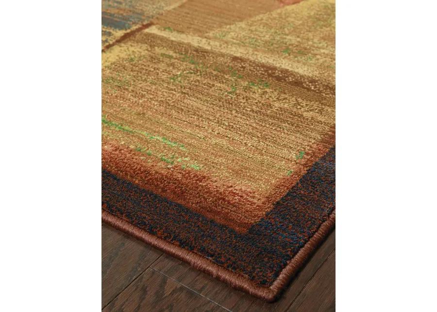 Kharma II 6'7" x 9'1" Red Rug