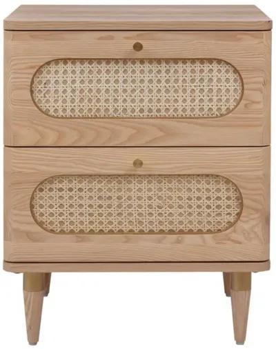 Belen Kox Cane Textured Nightstand, Belen Kox