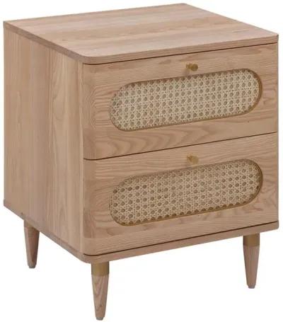 Belen Kox Cane Textured Nightstand, Belen Kox