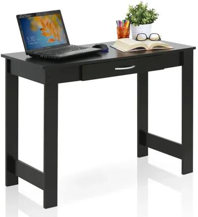 Furinno Furinno JAYA Writing Desk with Drawer, 15108BKW