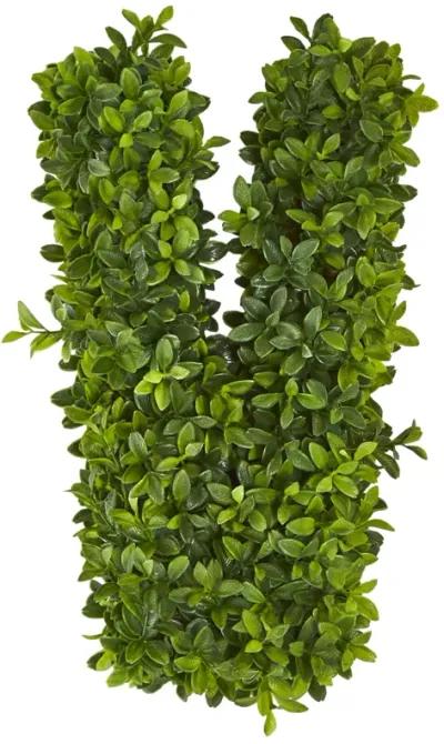 HomPlanti "LOVE" Boxwood Artificial Wall Decoration (Indoor/Outdoor)