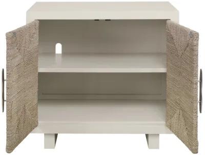 Sawyer 2 Door Beige Cabinet