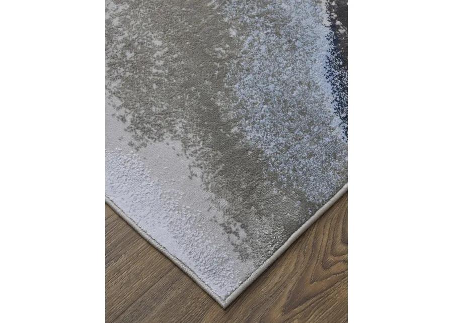 Gaspar 3838F Blue/Gray/White 2'10" x 8' Rug