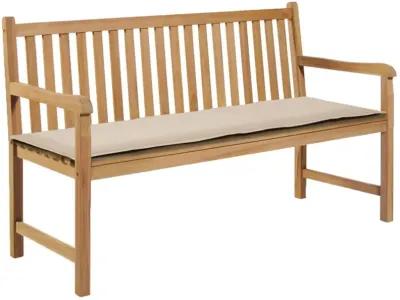 vidaXL Garden Bench Cushion Cream 59"x19.7"x1.18"