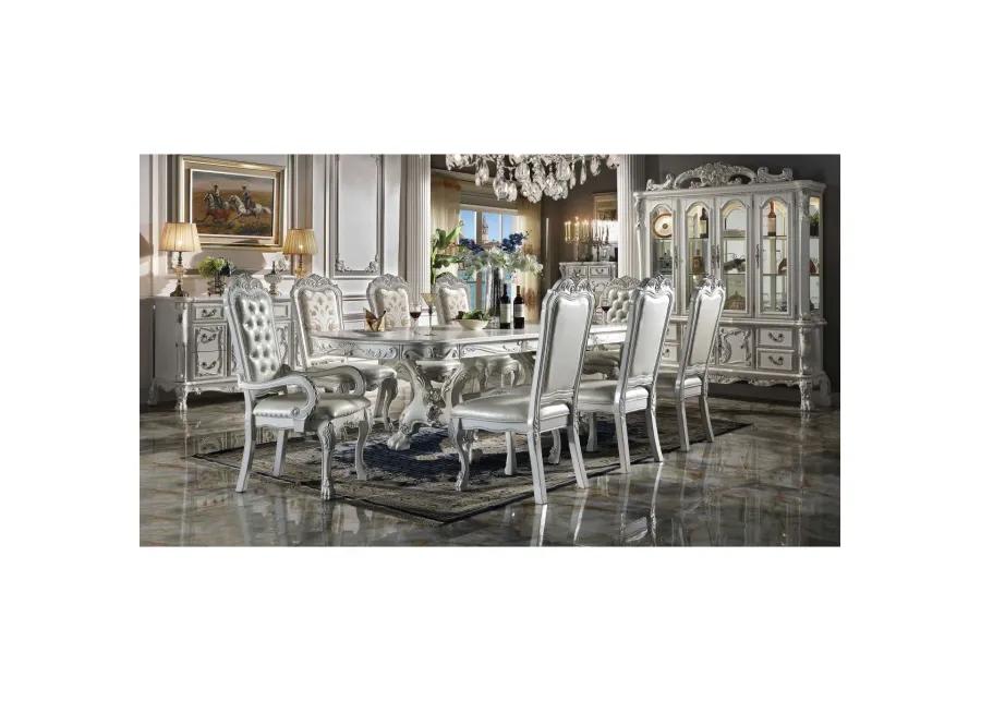 Dresden Dining Table (136") in Bone White Finish DN