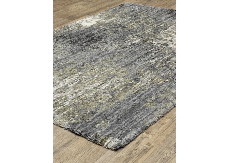 Aspen 7'10" x 10'10" Grey Rug