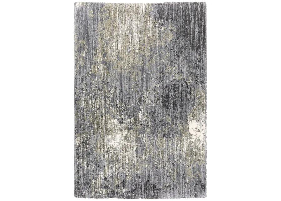 Aspen 7'10" x 10'10" Grey Rug