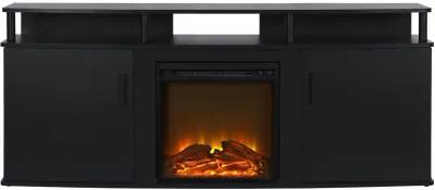 Ameriwood Home Carson Electric Fireplace TV Console for TVs up to 70"