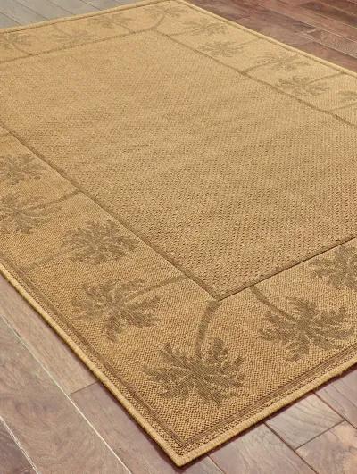 Lanai 3'7" x 5'6" Beige Rug