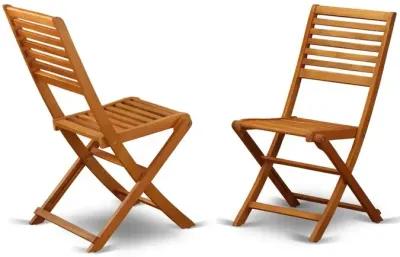 Wooden Patio Set Natural Oil