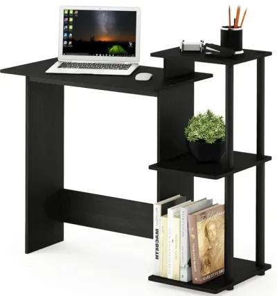 Efficient Home Laptop Notebook Computer Desk, Americano/Black