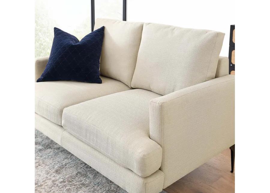 Evermore Upholstered Fabric Loveseat