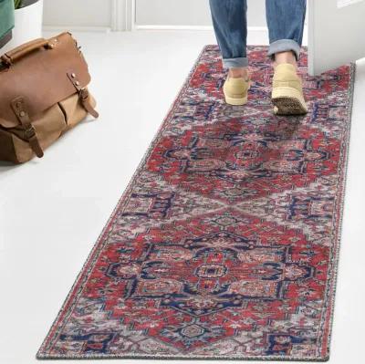 Cirali Ornate Large Medallion Washable Indoor/Outdoor Area Rug