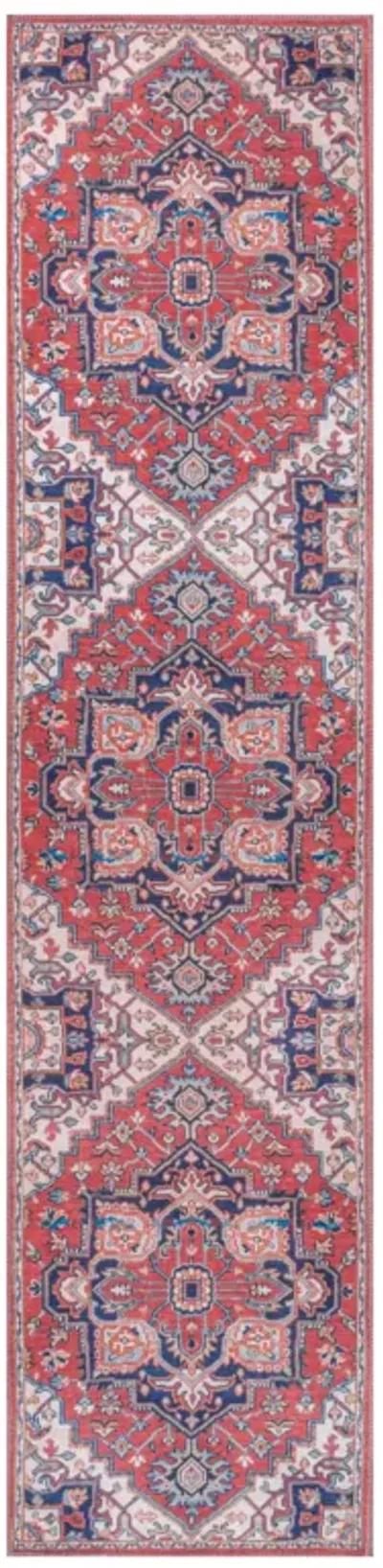 Cirali Ornate Large Medallion Washable Indoor/Outdoor Area Rug