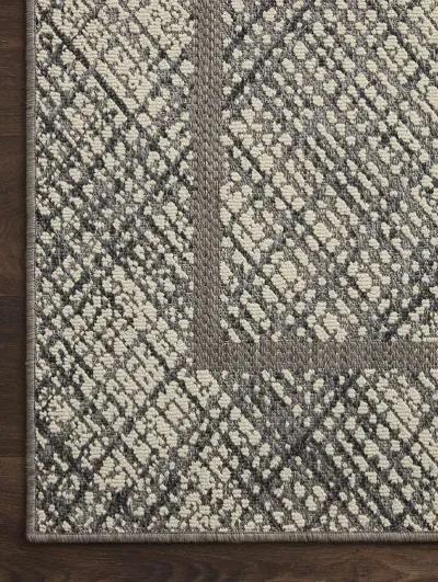 Rainier RAI10 Ivory/Charcoal 3'11" x 5'11" Rug