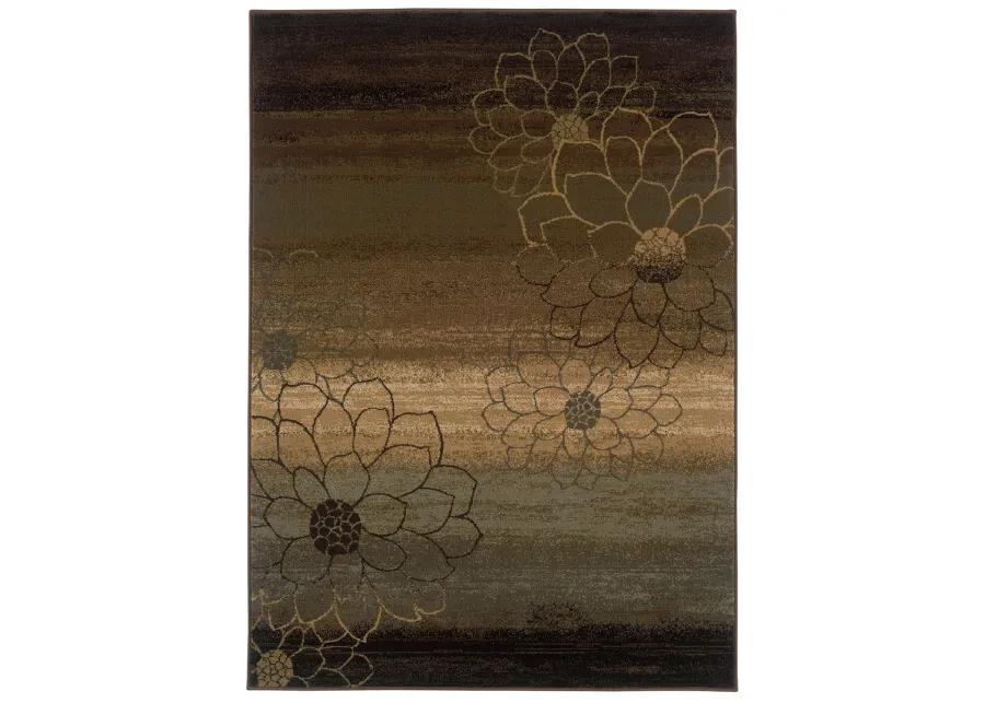 Hudson 10' x 13' Brown Rug