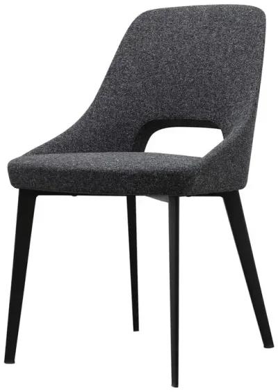 Moe's Home Collection TIZZ DINING CHAIR DARK GREY