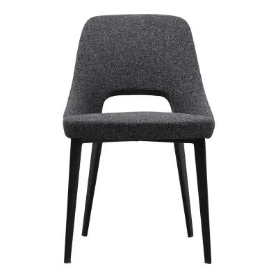 Moe's Home Collection TIZZ DINING CHAIR DARK GREY