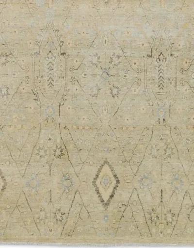 Boheme Maisie Green 2'6" x 8' Runner Rug