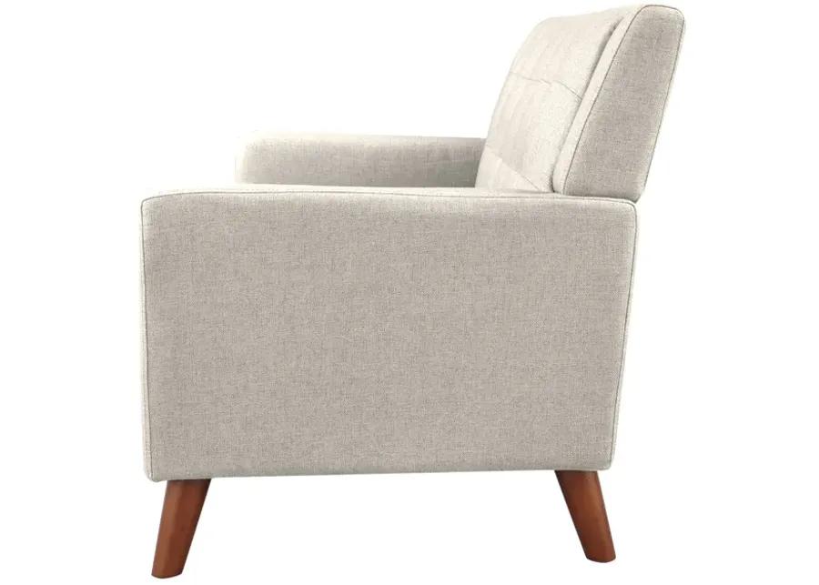 Merax Modern Fabric Loveseat Accent Sofa Chair