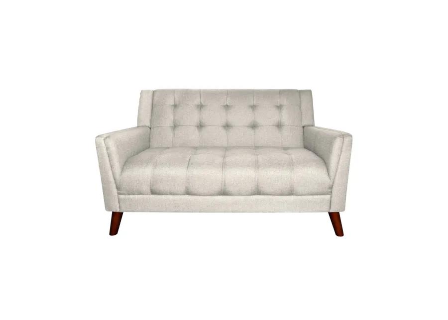 Merax Modern Fabric Loveseat Accent Sofa Chair