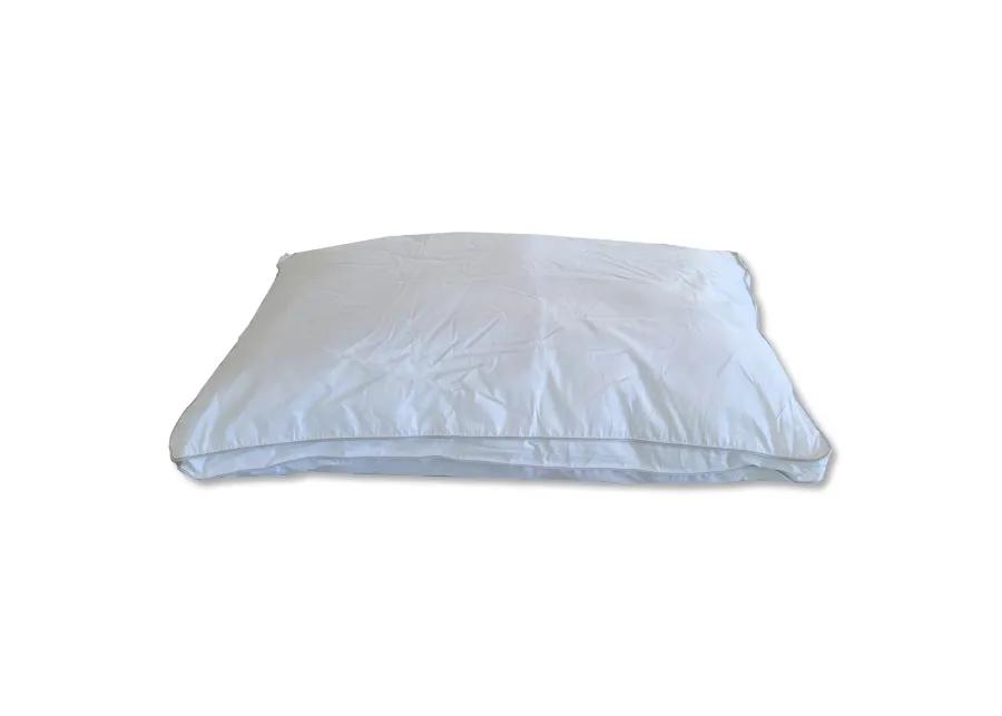 Cotton House - 100% Micro Gel Fiber Pillow, Cotton Shell, Standard Size