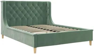 Little Seeds Monarch Hill Ambrosia Teal Full Size Upholstered Bed