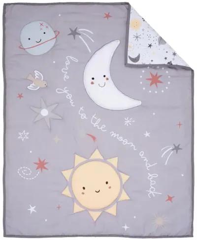 Bedtime Originals Little Star Celestial 3-Piece Nursery Baby Crib Bedding Set