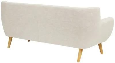 Remark Upholstered Fabric Sofa - Beige