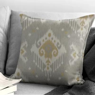 6ix Tailors Fine Linens Mahal Gray Decorative Throw Pillows