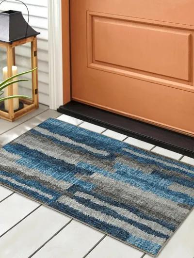 Brisbane BR7 Navy 20" x 30" Rug