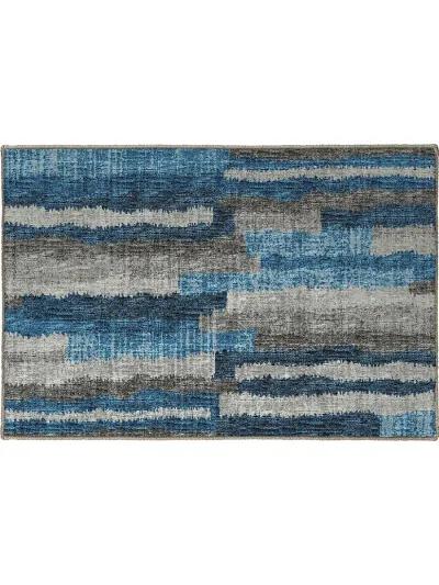 Brisbane BR7 Navy 20" x 30" Rug