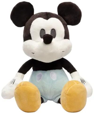 Lambs & Ivy Disney Baby Mickey Mouse Blanket & Plush Baby Gift Set - Blue