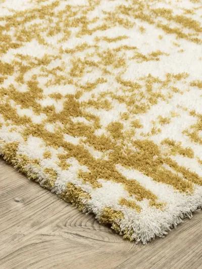 Galileo 3'10" x 5'5" Gold Rug