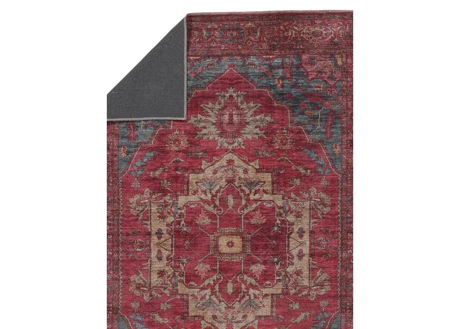 Vindage Gloria Red 3' x 8' Runner Rug