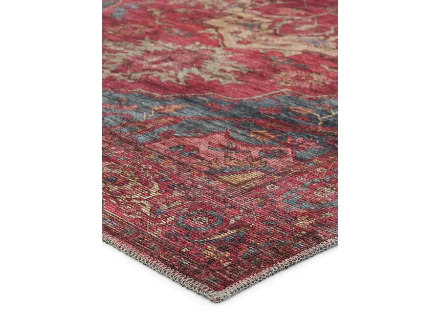 Vindage Gloria Red 3' x 8' Runner Rug