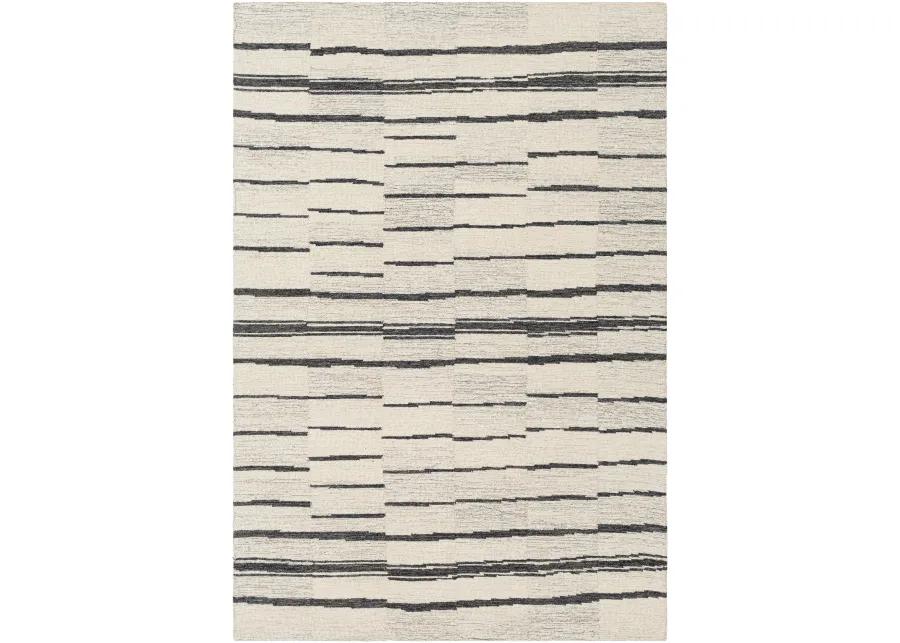 Granada GND-2327 12' x 15' Black Rug