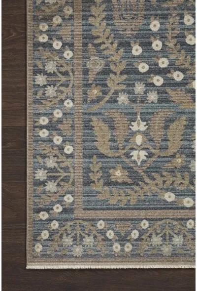 Holland HLD04 Navy 7'10" x 10'2" Rug by Rifle Paper Co.