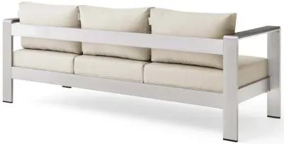 Modway - Shore Outdoor Patio Aluminum Sofa